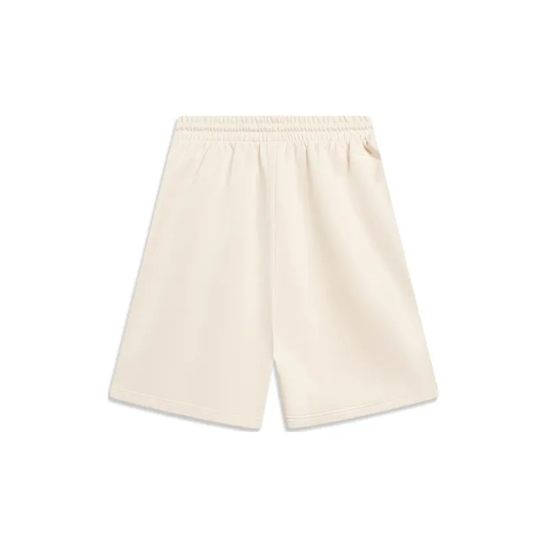 LiNing x Disney Sports Shorts Women's Eggnog Gray-1