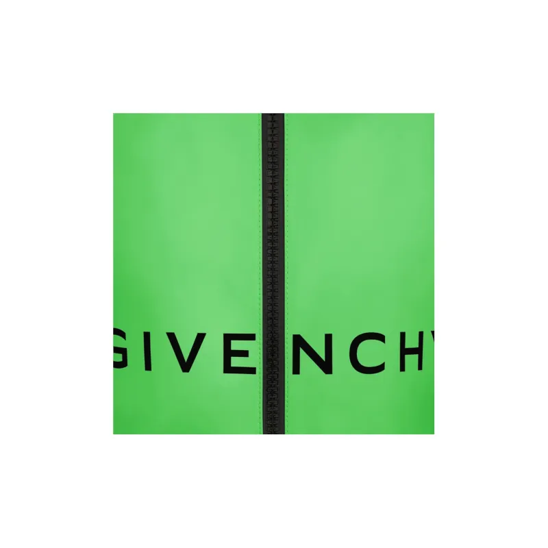GIVENCHY G-Zip Fabric Backpack Men's Bright Green-3