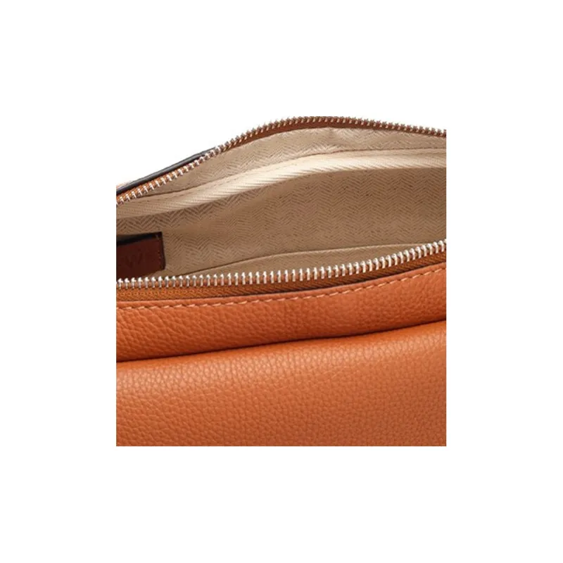 LOEWE Military Rolled Cow Leather Messenger Bag Shoulder Bag Crossbody Bag Extra Small Men's Tawny-6