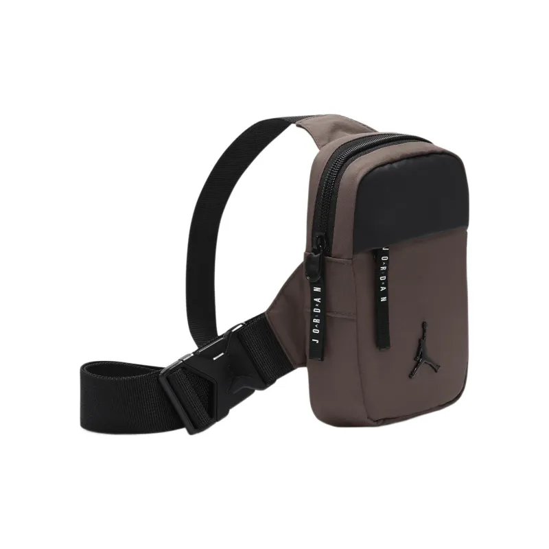 Jordan Polyester One Shoulder Crossbody Fanny Pack Sling Bag Regular Unisex Brown-1