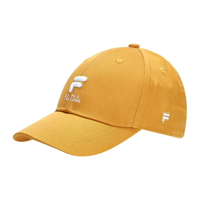 FILA FUSION Cotton Baseball Caps Unisex Elk Yellow-1