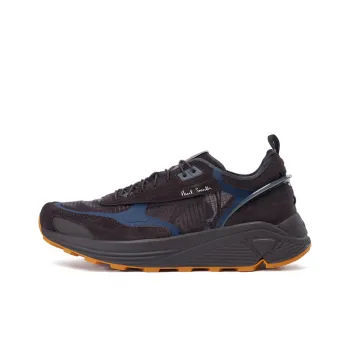 DESCENTE X Paul Smith Collection Anti Slip Wear Resistant Low Top Casual Shoes Men's Latte Brown