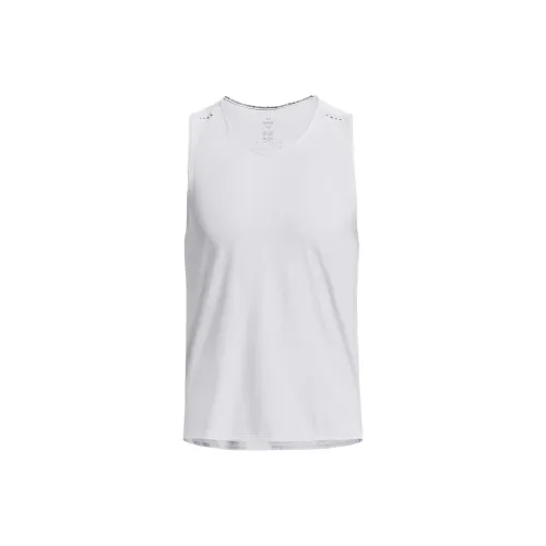 Under Armour Iso-Chill Series Tank Tops Men White