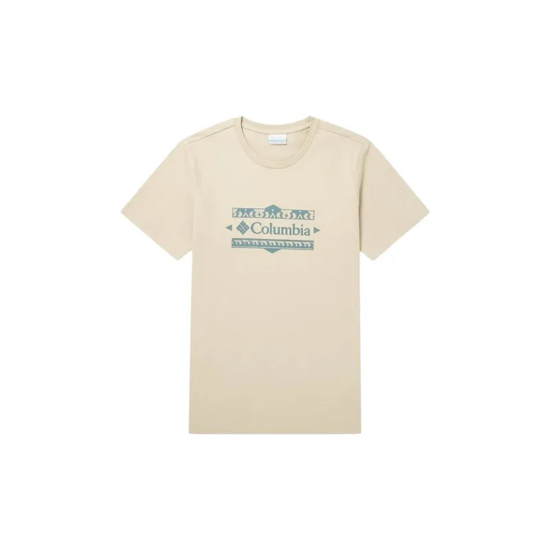 Columbia T Shirts Unisex Khaki-1