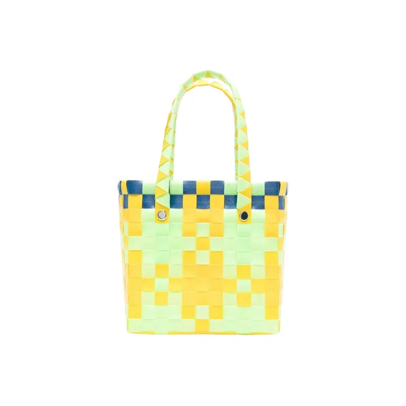 MARNI Logo Patch Woven Tote Bag-1