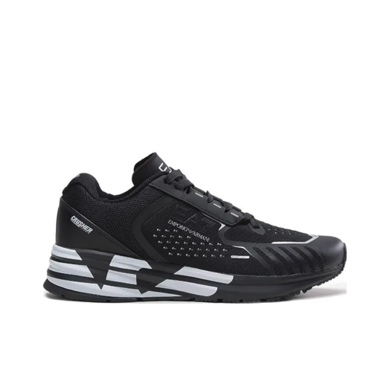 Ea7 EMPORIO ARMANI Panelled Lace-up Sneakers-1