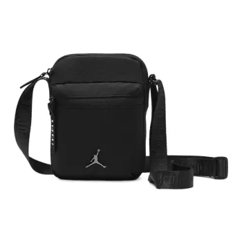Jordan Cotton Shoulder Bag, Crossbody Bag Regular Unisex Black