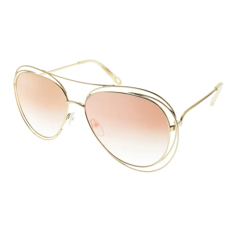 Chloé Sunglasses Women's Gold-1