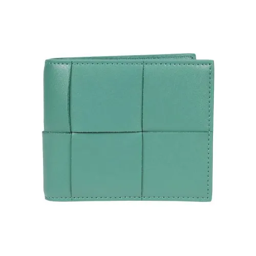 Bottega Veneta Cow Leather Wallet Men's Green