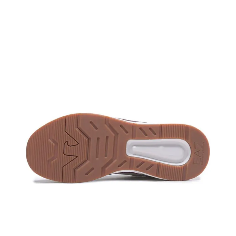 EMPORIO ARMANI EA7 Low Top Casual Shoes Unisex Ecru-5