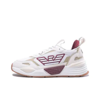 EMPORIO ARMANI EA7 Low Top Casual Shoes Unisex Ecru