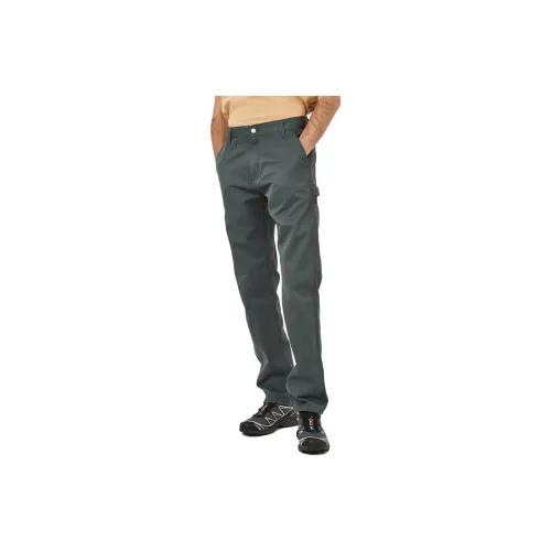 Carhartt WIP Casual Pants Men Gray Green