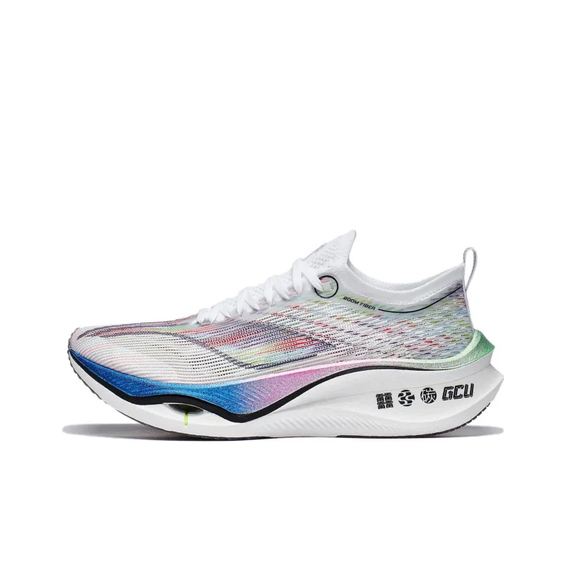 LiNing Feidian 3 Ultra Cushioning Anti Slip And Wear Resistant Low Top Running Shoes Unisex Standard White-0