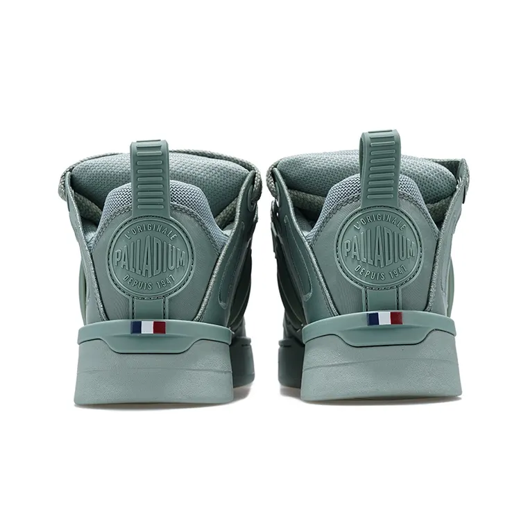 Palladium Skateboard Shoes Men Low Top Ice Green/Oxygen Green-3