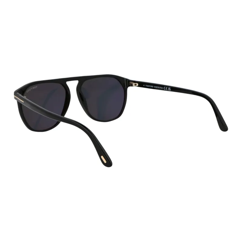 TOM FORD Jasper Round Sunglasses-2