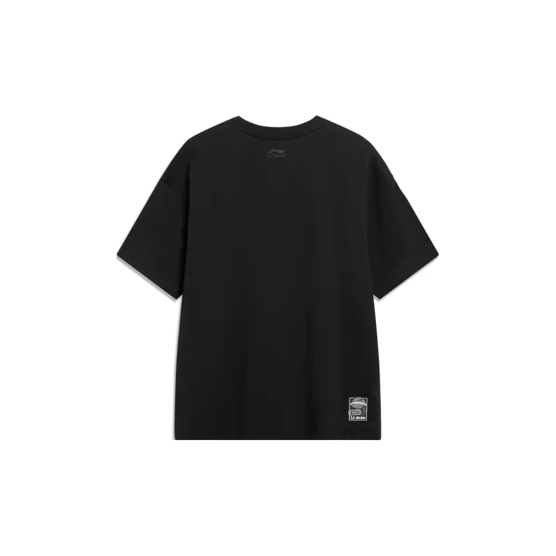 LINING Sports Life Collection T Shirts Men Black-1
