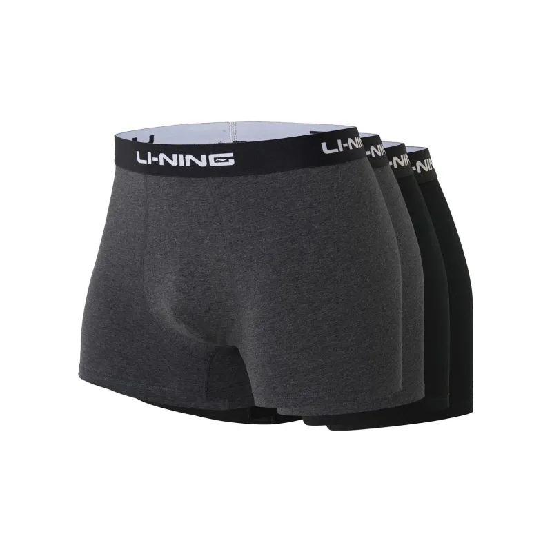 LiNing Fitness Collection & Training Collection Boxer Shorts Men's 4 Pack-0