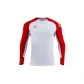Pure White/Red