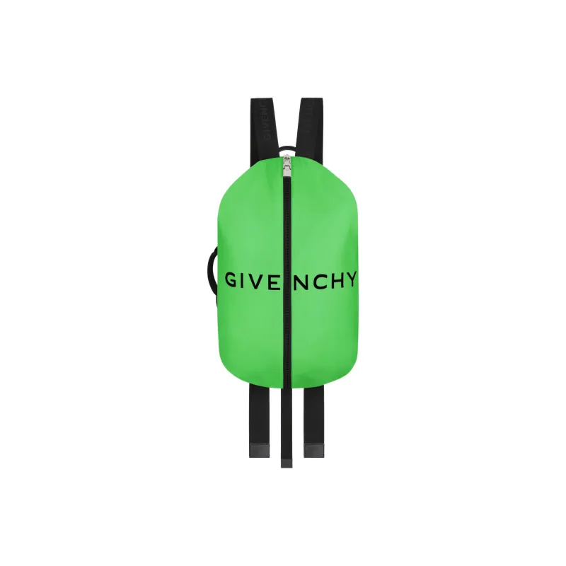 GIVENCHY G-Zip Fabric Backpack Men's Bright Green-0