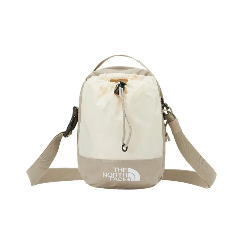 THE NORTH FACE Recyclable Nylon Shoulder Bag Crossbody Bag Regular Unisex Light Beige-0