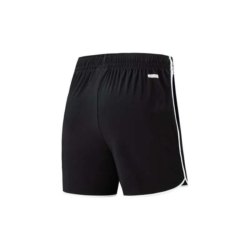 Erke Ice Sense Series Casual Shorts Women's Jet Black-1