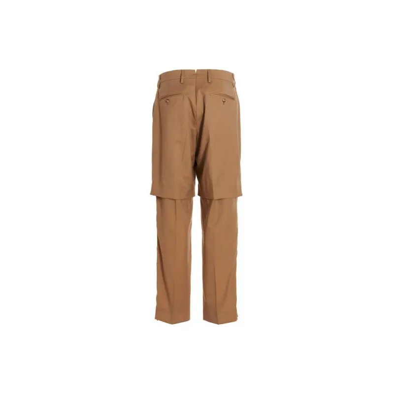 VTMNTS Layered Effect Tailored Pants-1