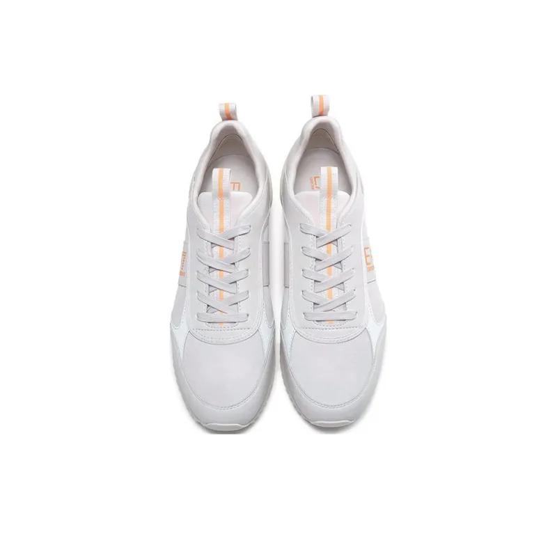 EMPORIO ARMANI EA7 Low Top Casual Shoes Unisex Greige-3