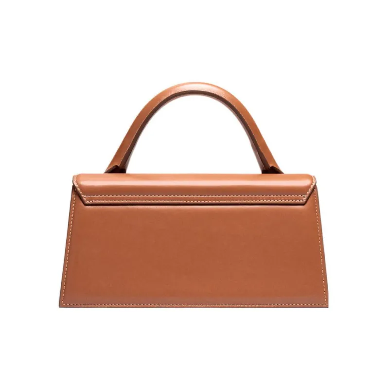 Jacquemus Le Chiquito Cow Leather Shoulder Bag, Crossbody Bag, Handbag Women's Brown-2