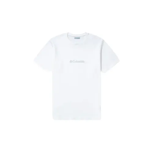 Columbia T-Shirts Unisex White