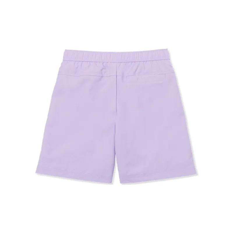 Nerdy Casual Shorts Unisex Light Purple-1