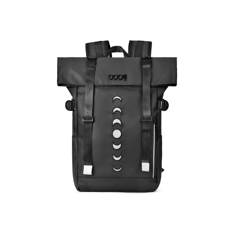 COEXISTENCE Polyester Backpack Tubas Unisex Black-0