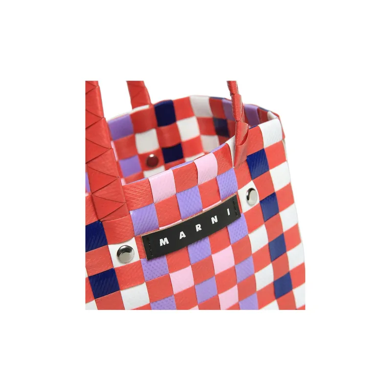 MARNI Cow Leather Handbag Extra Mini Kids' Multicolor-2