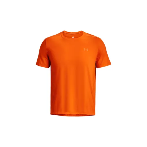 Under Armour T-Shirts Men Team Orange