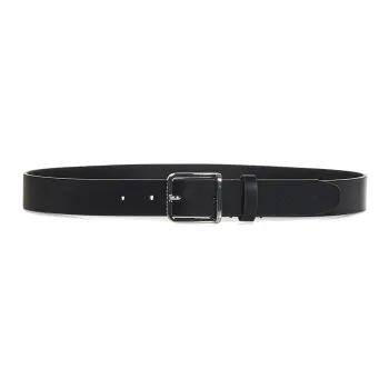 DSQUARED 2 Logo Engraved Punch Hole Detailed Buckle Belt