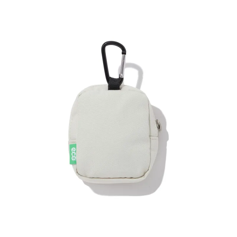 THE NORTH FACE Recycled Polyester Coin Purse Mini Unisex White-1