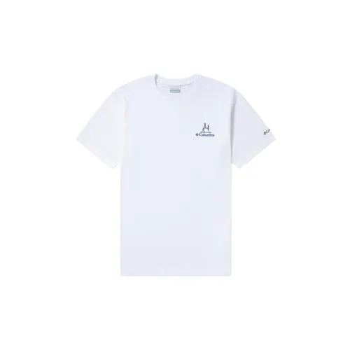 Columbia T-Shirts Unisex White