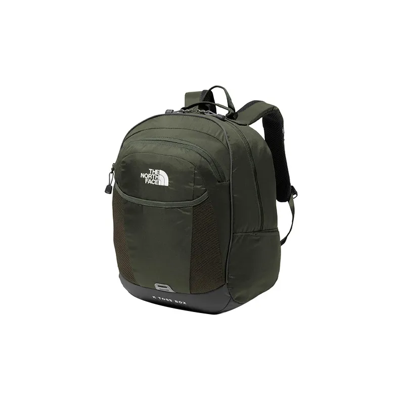 THE NORTH FACE Nylon Backpack Regular Unisex Army Green-1