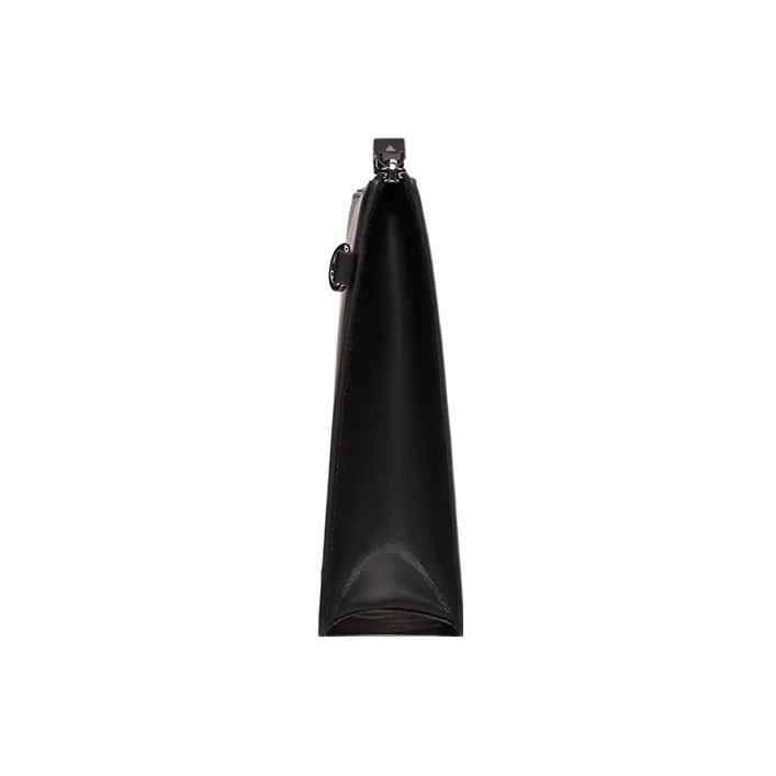 Valentino Calfskin Clutch Regular Men's Black-2