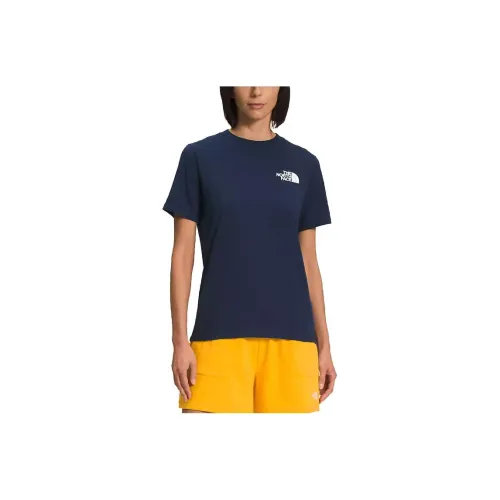 THE NORTH FACE T-Shirts Women's Navy Blue