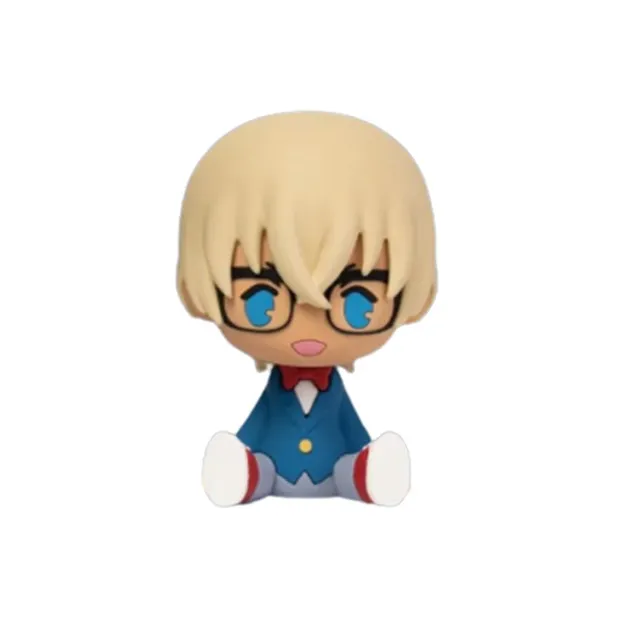 BANDAI Conan Edogawa Detective Conan Halloween's Bride B Reward Conan Edogawa Tooru Amuro Chibi Figures Black-0