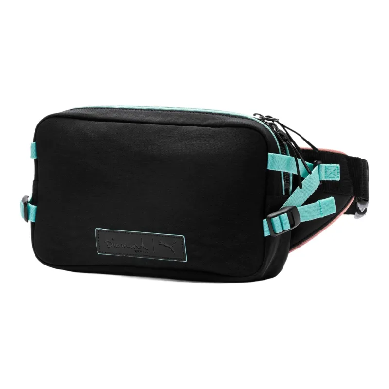 PUMA DIAMOND SUPPLY COllaboration Polyester Sling Bag Fanny Pack Shoulder Bag Crossbody Bag Regular Men's Black-0