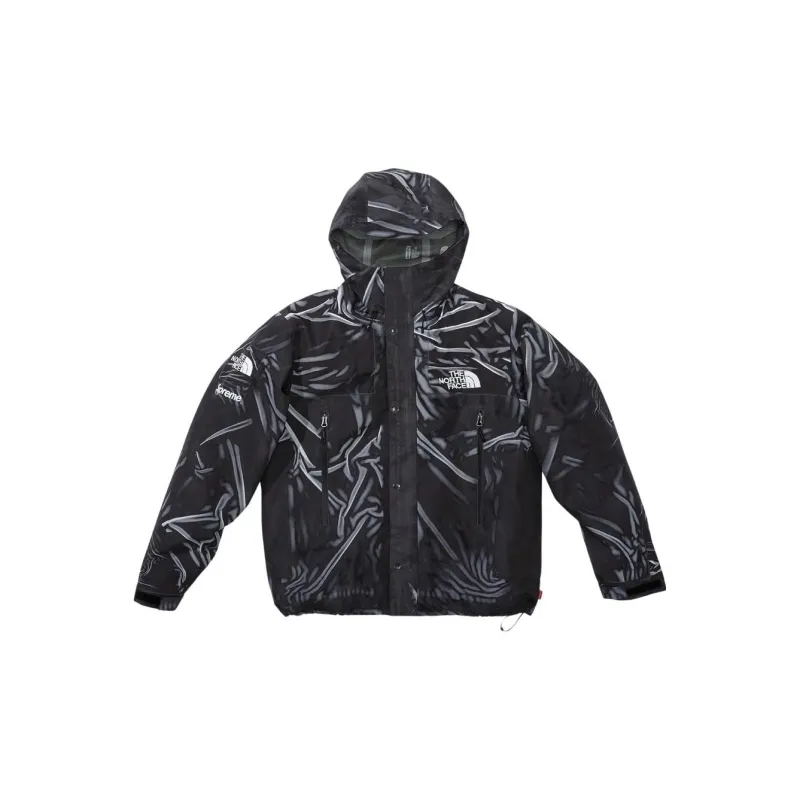 Supreme The North Face Printed Taped Seam Shell Trompe L'oeil Jacket-1