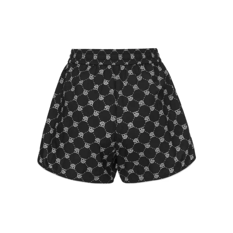 BOSIDENG Letter Aging Casual Shorts Women's-1