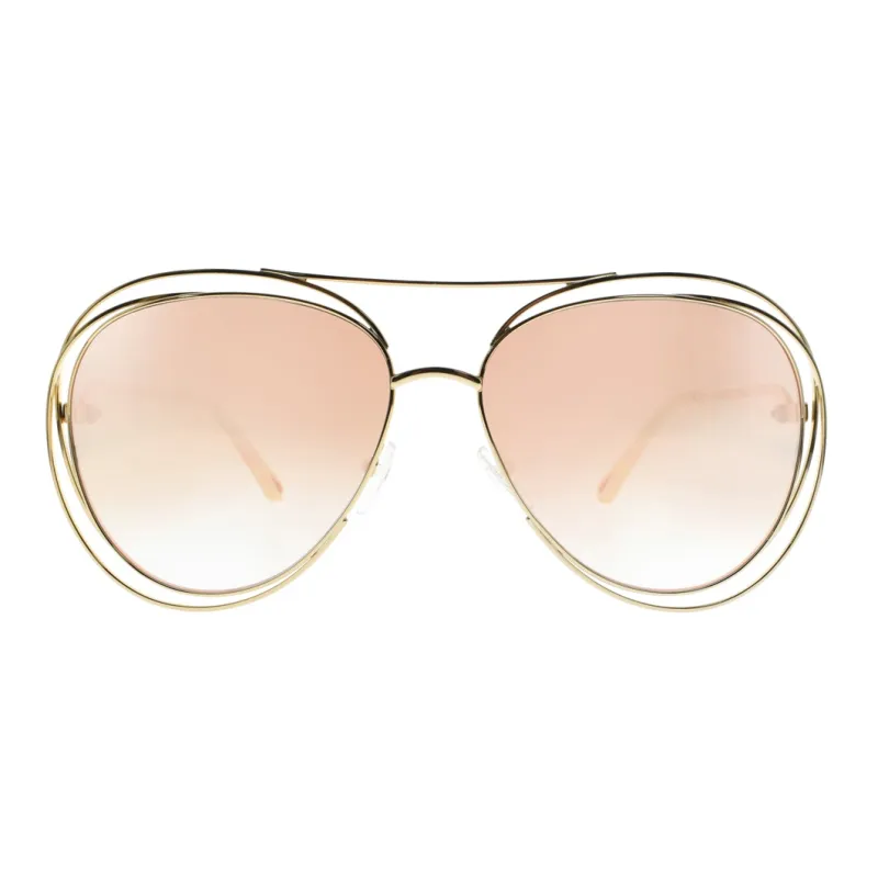 Chloé Sunglasses Women's Gold-0