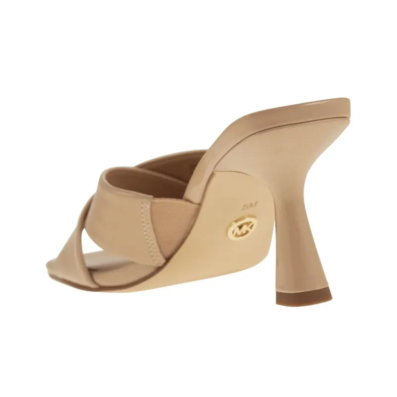 MICHAEL KORS Clara Slide Slippers Women's Beige-2