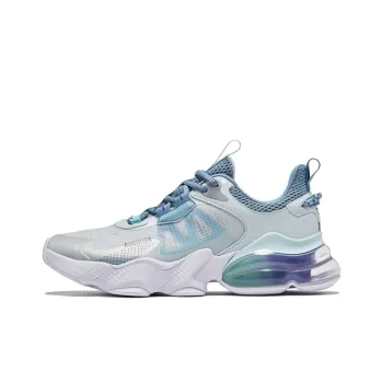 QIAODAN North Pluto 3.0 Cushioned Slip Resistant Low Top Running Shoes Men's Light Transparent Green Mist Color