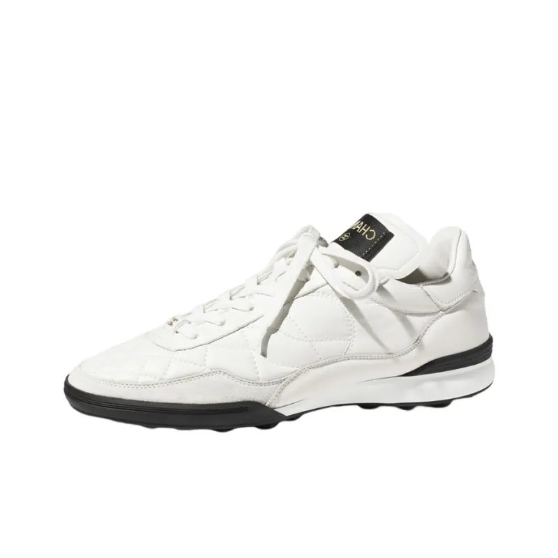 CHANEL Low Top Casual Shoes Women's White-0