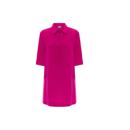 RED VALENTINO Short-Sleeved Dresses Women's Purple