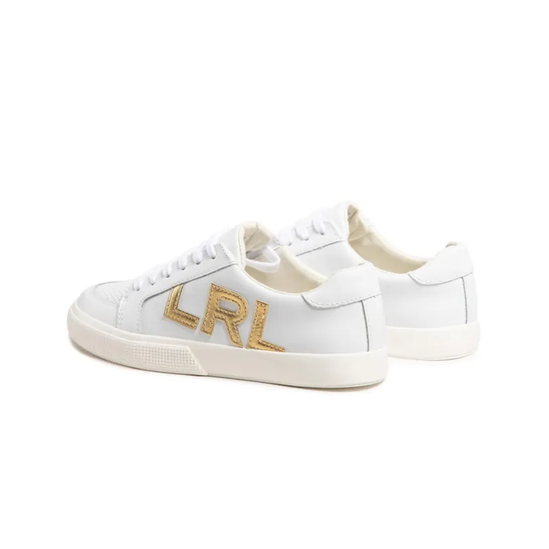 Polo Ralph Lauren Low-Top Stylish Skateboarding Shoes Women's White-2