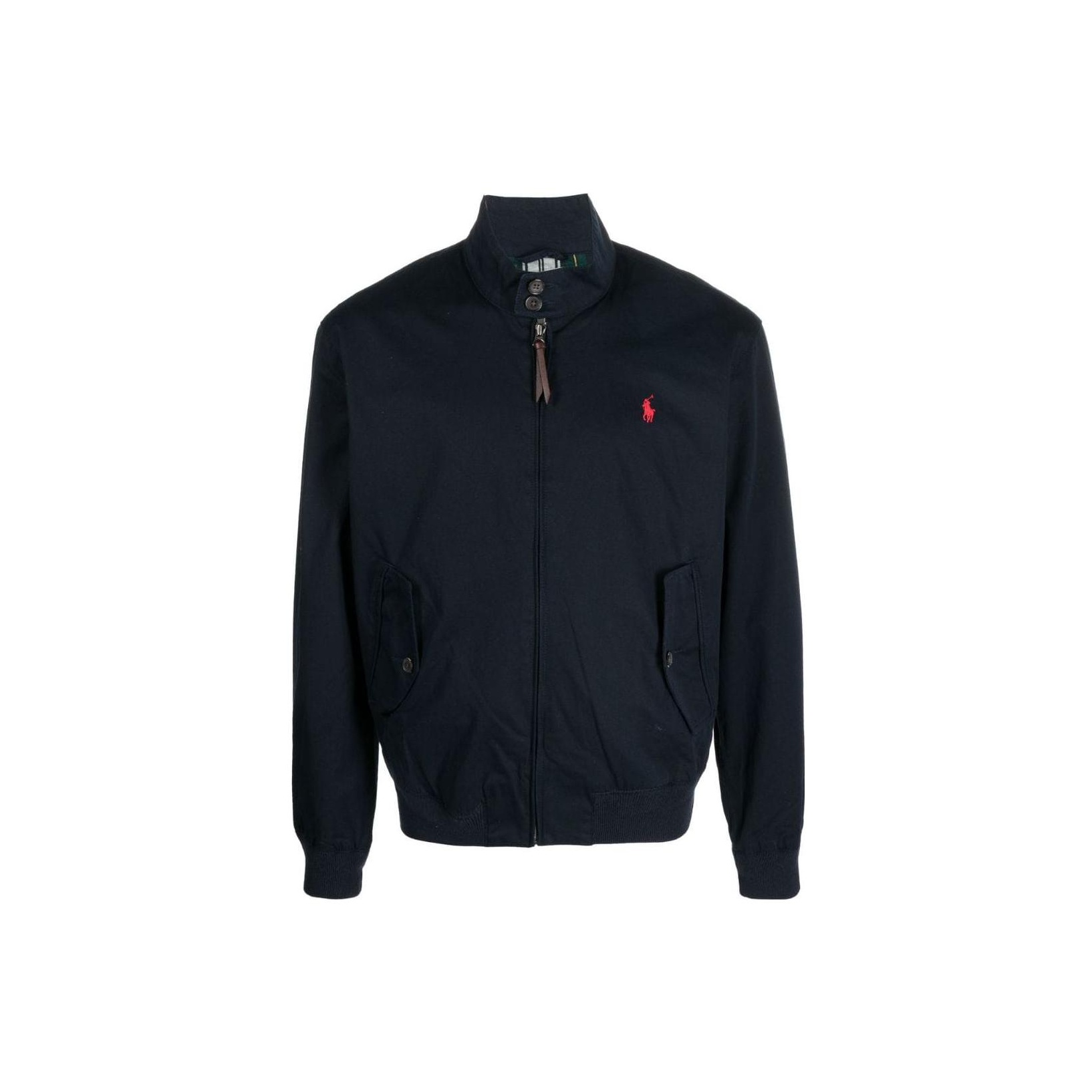 Navy blue polo windbreaker best sale